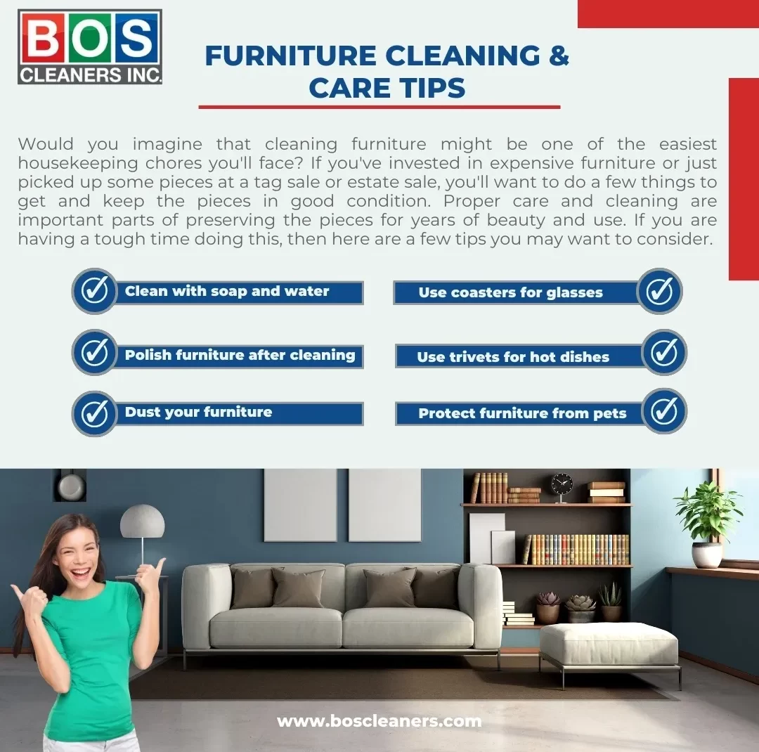 Keeping furniture clean not only makes the piece more attractive