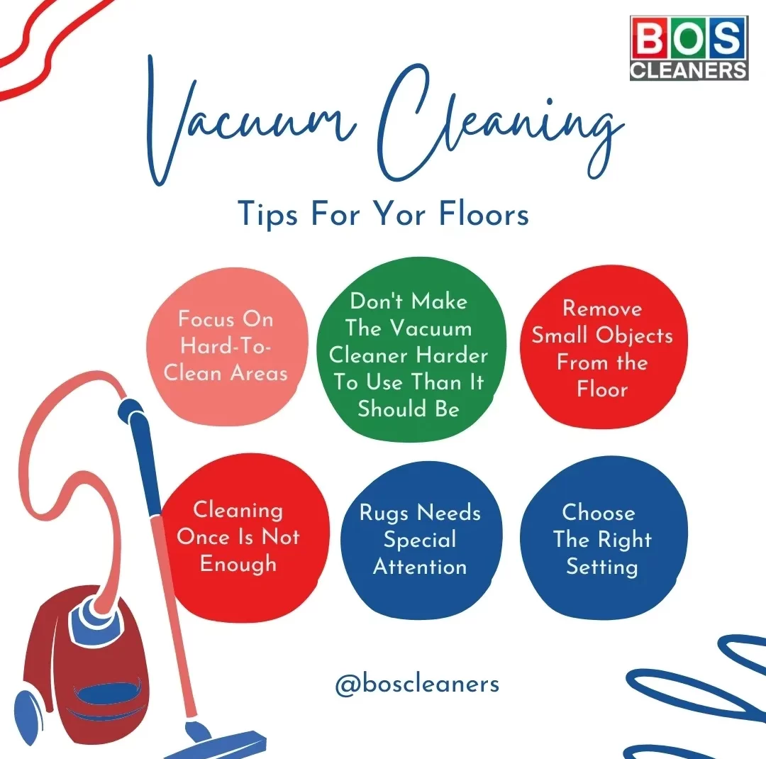 Vacuuming can seem complicated but here are some tips